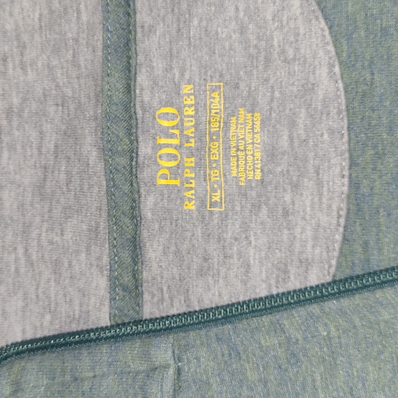 POLO RALPH LAUREN Men's Quarter-Zip Pullover Size XLarge In Great Condition - Picture 3 of 4